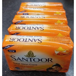 Santoor 4 soaps Pack ( 4*125 = 500 gm )