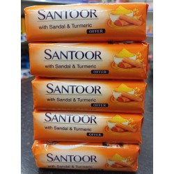 Santoor 4 soaps Pack ( 4*125 = 500 gm )