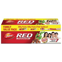 Dabur Red 200gm+100+tooth brush